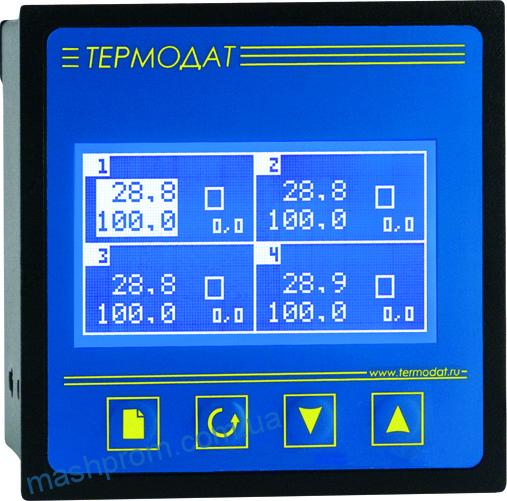 Термодат-17Е5 - двух- или четырехканальный программный ПИД-регулятор температуры
