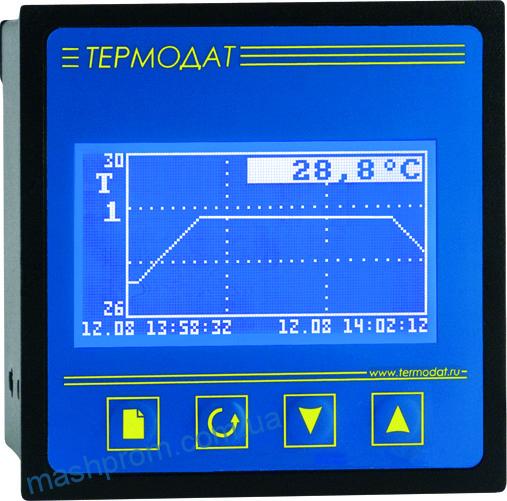 Термодат-16Е5 - одноканальный программный ПИД-регулятор температуры и электронный самописец