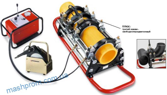 Машина для сварки встык пластмассовых труб от 90 до 250мм Ровелд Р 250 В тип HP