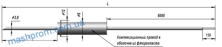 Преобразователи термоэлектрические хромель-копелевые ТХК 9206