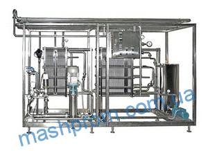 Пластинчатая автоматизированная пастеризационно-охладительная установка типа ОП2-У-15(15 000л|ч)